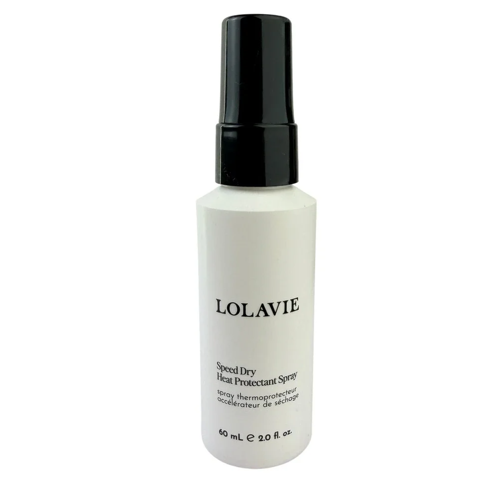 LolaVie Speed Dry Heat Protectant Spray 2.0 fl oz 60ml Vegan Silicone Free New